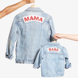 Ingrid + Isabel Mama Denim Jacket M